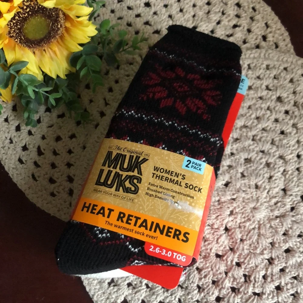 Muk Luks Women’s Thermal Socks 2 pairs
